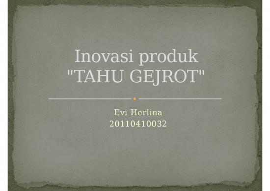 picture_Produk Ppt 8583 | Tahu Gejrot Evi | Ekonomi Manajemen